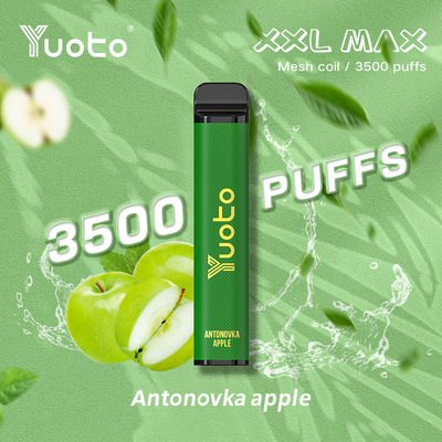 Yuoto Disposable Vape 3500 Puffs Strawberry Raspberry XXL Max Puff Plus for UAE