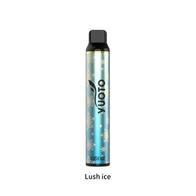 最高のテイスティング Yuoto 使い捨て可能な Vape Luscious 3000 Puffs Lush Ice 8ml 1350mAh バッテリー
