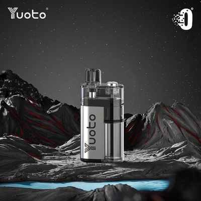 メッシュコイル YUOTO 一回使用型vape 調整可能な空気流 ニコチン強度 0% 2% 5%