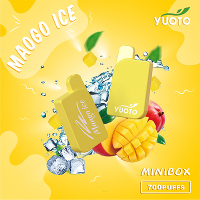 TPD YUOTO MiniboxのGuavaの氷使い捨て可能なVape 700は味15 22g 450mAh吹く