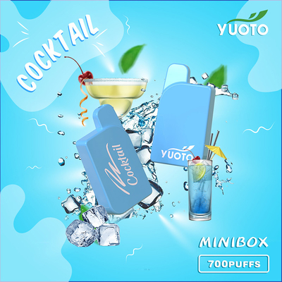 Yuoto小型箱700のパフ15はあなたがそれに真新しい氷のMaskkingのブランドのMongoの氷値する2.3 MLにジュース容量風味を付ける