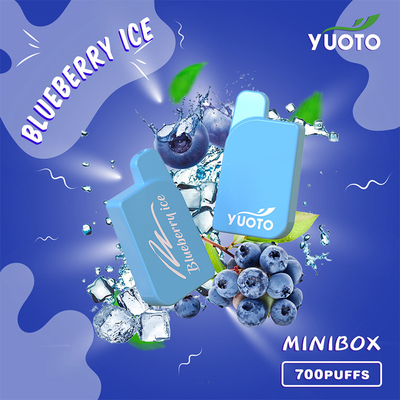 2% 5%のニコチンのYuoto小型箱700のパフVape使い捨て可能な3.6VはVoitageを入れた
