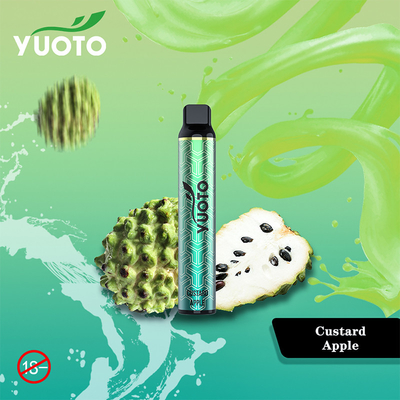 使い捨て可能な3000puff Yuotoの甘美な27味1350mAh電池42gの重量