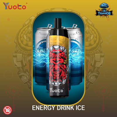 Thanos 5000のパフのYuotoの泡Dispoable Vape再充電可能な5%のニコチン