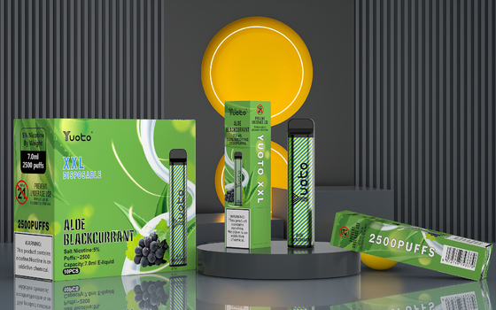 Yuotoは23の味7.0ML 2500使い捨て可能なVape 1200MAh電池5%のニコチン吹く