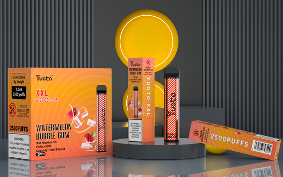 5%のニコチンのvape Yuoto XXL 2500は使い捨て可能なeのタバコ1350 mah吹く