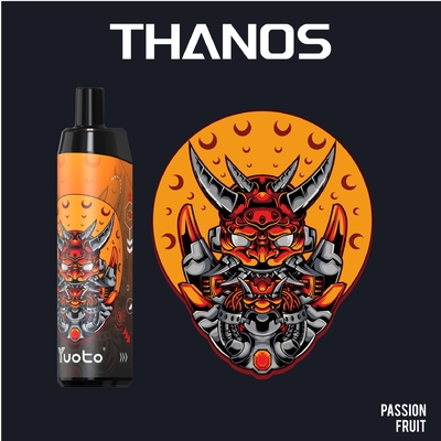 元のYuoto Thanos 5000puff使い捨て可能なVapeのEタバコのVapeのペンの網のコイル再充電可能な650mAh 14mlのニコチン5% /2 %