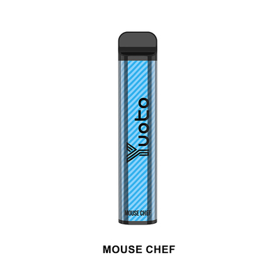 Authentic factory of yuoto xxl 2500 パフ 使い捨て vape 5% nic 7ml 液体 1200mah 35 色あり