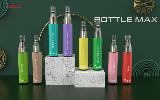 100%元のYuotoのびんの最高の600のパフTPDのヨーロッパの2ml 400mahの使い捨て可能なVape