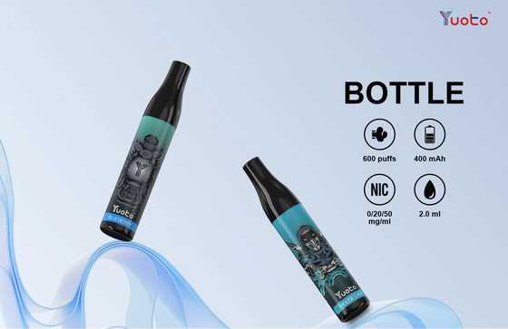 オリジナル 600 パフ 2% Nic Salt Yuoto ボトル 使い捨て Vape 14 フレーバー