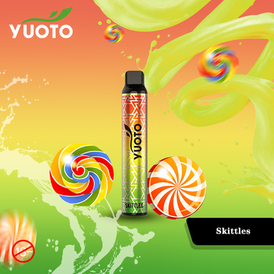 100% 本物 Yuoto Luscious 3000 パフ使い捨て蒸気を吸い込むペン電子タバコ 8 ミリリットル液体 5% ニコチン