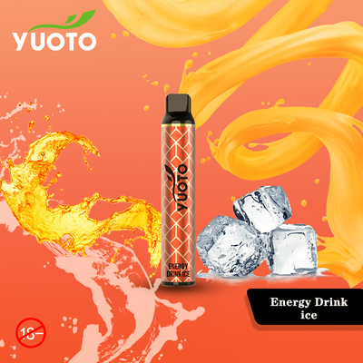100% 本物 Yuoto Luscious 3000 パフ使い捨て蒸気を吸い込むペン電子タバコ 8 ミリリットル液体 5% ニコチン
