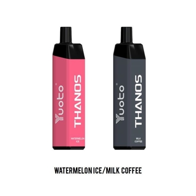 Yuoto 5000 パフ 使い捨て Vape サノス E ジュース メッシュ コイル