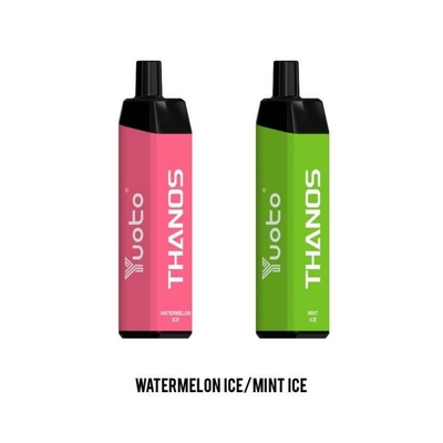 Yuoto 5000 パフ 使い捨て Vape サノス E ジュース メッシュ コイル