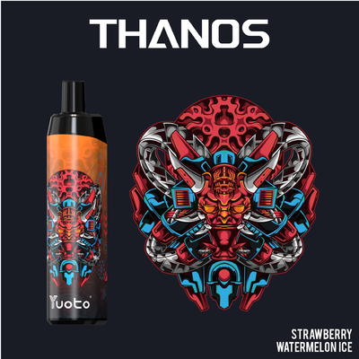 使い捨て可能なVape Pen Yuoto Thanos 5000 Puffs Mesh Coil 14ml E-Liquid 650mAhバッテリー