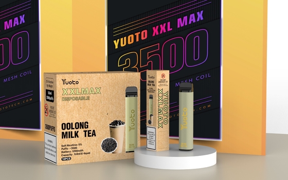 Yuoto New Release XXL Max 3500 Puffs Electric Hookah Vape Pod Factory Directly ブルーベリーアイス