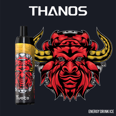 Yuoto Thanos 5000 Puffs 使い捨て Vape Pen 水ギセル 14ml E-Liquid 650mAh バッテリーメッシュコイル付き
