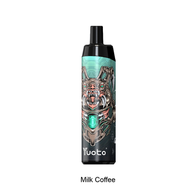 Yuoto Thanos 使い捨て 5000 パフ Vape Pod ミルク コーヒー 14ml E-Liquid 650mAh バッテリー メッシュ コイル 速い船積み インド
