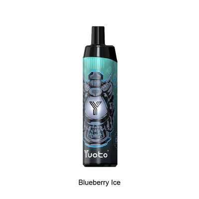 卸売 Vape Pen 2022 新しいデザインのメッシュコイル付き使い捨て気化器 14ml E-Liquid 650mAh バッテリー ブルーベリーアイス