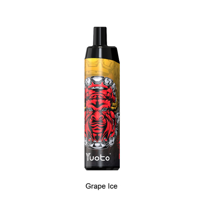 2022 新着使い捨て蒸気を吸い込む電子 Cigarette14ml E-Liquid 650mAh バッテリーグレープアイスパフディストリビューター