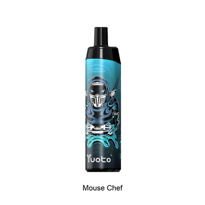 中東市場向け5000パフ使い捨てVape Shisha 14ml Ejuice 650mAhバッテリー充電式マウスシェフ