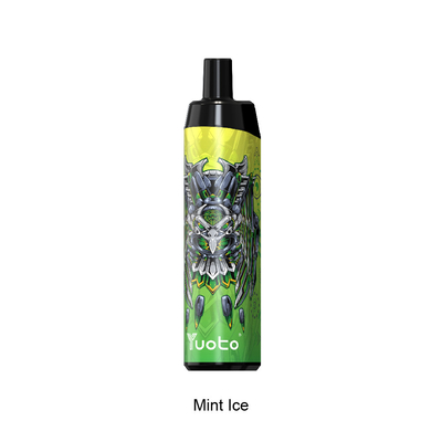 5000 パフ 使い捨て Vape 喫煙アクセサリー 14ml Ejuice 650mAh バッテリー ミントアイス 米国 イギリス スペイン ドイツ フランス用