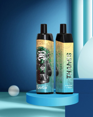 バルク 5000 パフ 使い捨て Vape Yuoto Thanos E Cig 14ml Ejuice 650mAh バッテリー インド トルコ イタリア レバノンで売れ筋