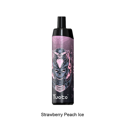 5000 パフ 使い捨て Vape ポッド ピーチ フレーバー Yuoto Thanos メッシュ コイル 14ml Ejuice 650mAh バッテリー 中国工場から