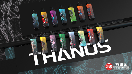 5000 パフ 使い捨て Vape ポッド ピーチ フレーバー Yuoto Thanos メッシュ コイル 14ml Ejuice 650mAh バッテリー 中国工場から