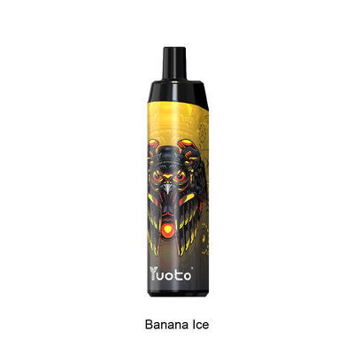 使い捨て可能なVape Pod 5000 Puffs Banana Flavor Yuoto Thanos Mesh Coil 14ml Ejuice 650mAh Battery Bulking China Factory