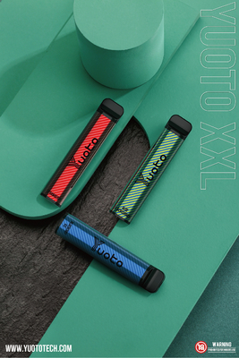Yuoto XXL 2500 パフ 使い捨て Vape ペン 水ギセル 7ml E-Liquid 1200mAh バッテリー付き 中国工場から直接