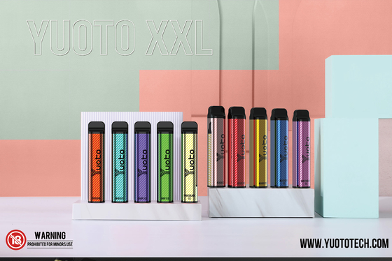 新到着使い捨て蒸気を吸う電子タバコ 7 ミリリットル E-リキッド 1200mAh バッテリーブドウ氷パフディストリビューター卸売業者