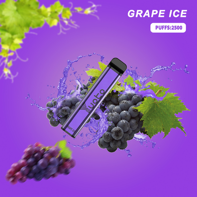 OEM 2500は使い捨て可能なVapesのセリウムROHSのたばこを吸う付属品7ml Ejuice 1200mAh電池の真新しい氷吹く