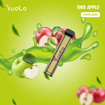 Yuoto xxl 2500 Puffs Disposable Vape Pod Mango ice Flavor 7ml Ejuice 1200mAh バッテリー 中国工場から