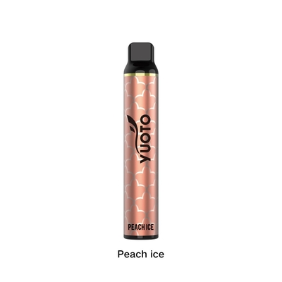 Yuoto Best Disposable Vape 2022 Peach Ice Luscious Wholesale Europe 3000 パフ 50mg ニコチン