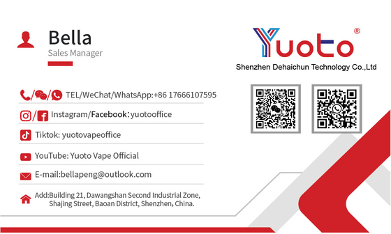 Yuoto vape Smoke 2500puffs Original Yutu Disposable Vape hot