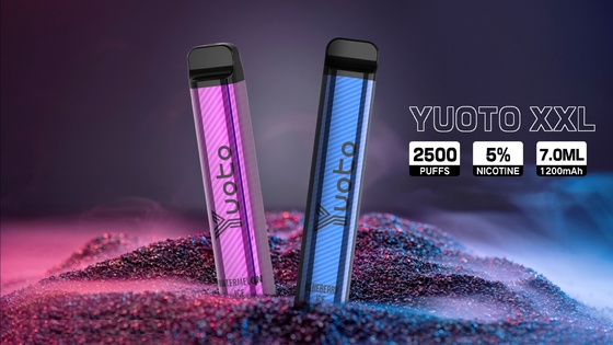 ホット販売ユオト ピニャ コラーダ フレーバー 2500 パフ バー 7ml Ecig 使い捨てポッド Vape