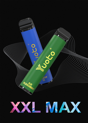 Yuoto XXL 最大 3500 パフ 使い捨て Vape Pen Shisha Hookah Vaporizer with 9ml E-Liquid 1200mAh Battery Mesh Coil