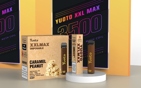 3500 パフ使い捨てアーク喫煙アクセサリー 9ml Ejuice 1200mAh バッテリー 米国、英国、スペイン、ドイツ、フランス向けの斬新な形状