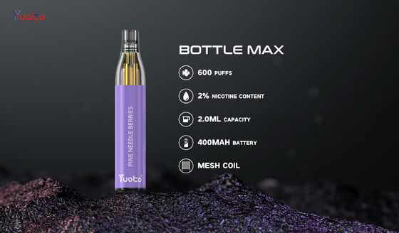 14味2ML Eジュース2% Nic YuotoはTPDのペンの水ぎせるが付いている最高のパフ600びん詰めにする
