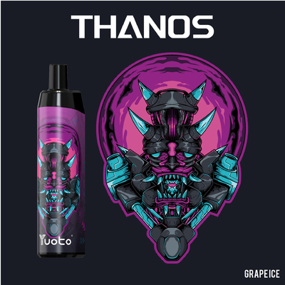 14ML 650mAh Yuoto Thanos Eのタバコは、5000のパフ タイプCが付いている水ぎせるの網のコイルをペンで書く