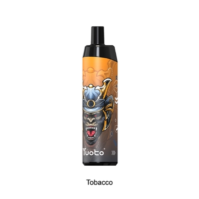 VapeのポッドYuoto Thanos 5000は液体650mAh電池の網のコイル5%のニコチン14ML EタイプCと再充電可能な吹く