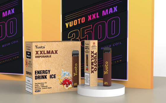 3500パフ9ml E液体のRoHs使い捨て可能なVapes 1200mAhの革終わりのYuoto ODM OEM