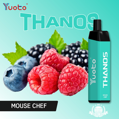 Yuotoの工場公式の使い捨て可能なfruiotの味のstovingのニスのvape 5000のパフの真新しい氷のアラビア語