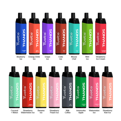 5000パフ14ml RoHs使い捨て可能なVapes 650mAh電池ODM OEM 18の混合された味