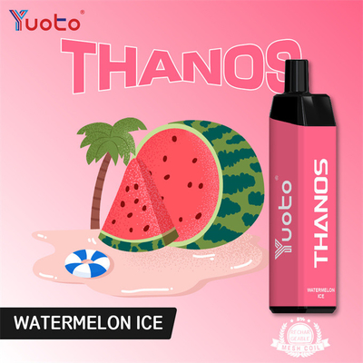 14ml Yuoto Thanos 5000は使い捨て可能なVape 650mAh電池のタイプC再充電可能な吹く