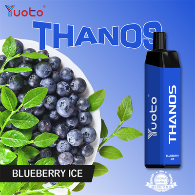 14ml Yuoto Thanos 5000は使い捨て可能なVape 650mAh電池のタイプC再充電可能な吹く