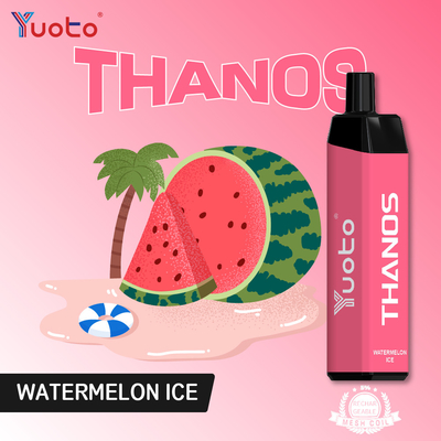 OEM ODMの使い捨て可能なポッド装置5000パフのYuoto Thanos 14mlのeliquidの網のコイルの再充電のVape Shishaの水ぎせる