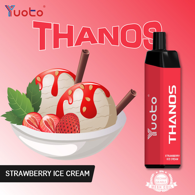 OEM ODMの使い捨て可能なポッド装置5000パフのYuoto Thanos 14mlのeliquidの網のコイルの再充電のVape Shishaの水ぎせる