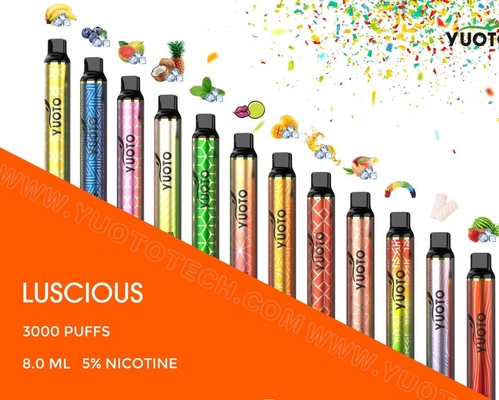 熱い販売はVapeのペンのポッドの始動機のキットのYuotoの甘美な3000のパフ使い捨て可能なE Vapeの電子タバコのVapeのポッドを卸し売りする